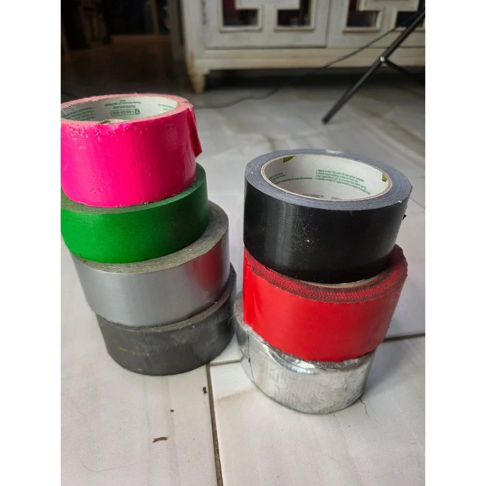 Duct Gaffers Tape Rolls‎ 3M Duck Shurtape Scapa Lot of 7 Assorted S2